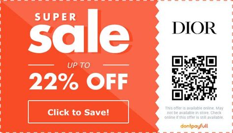 dior september 2023 promo code|dior coupon code.